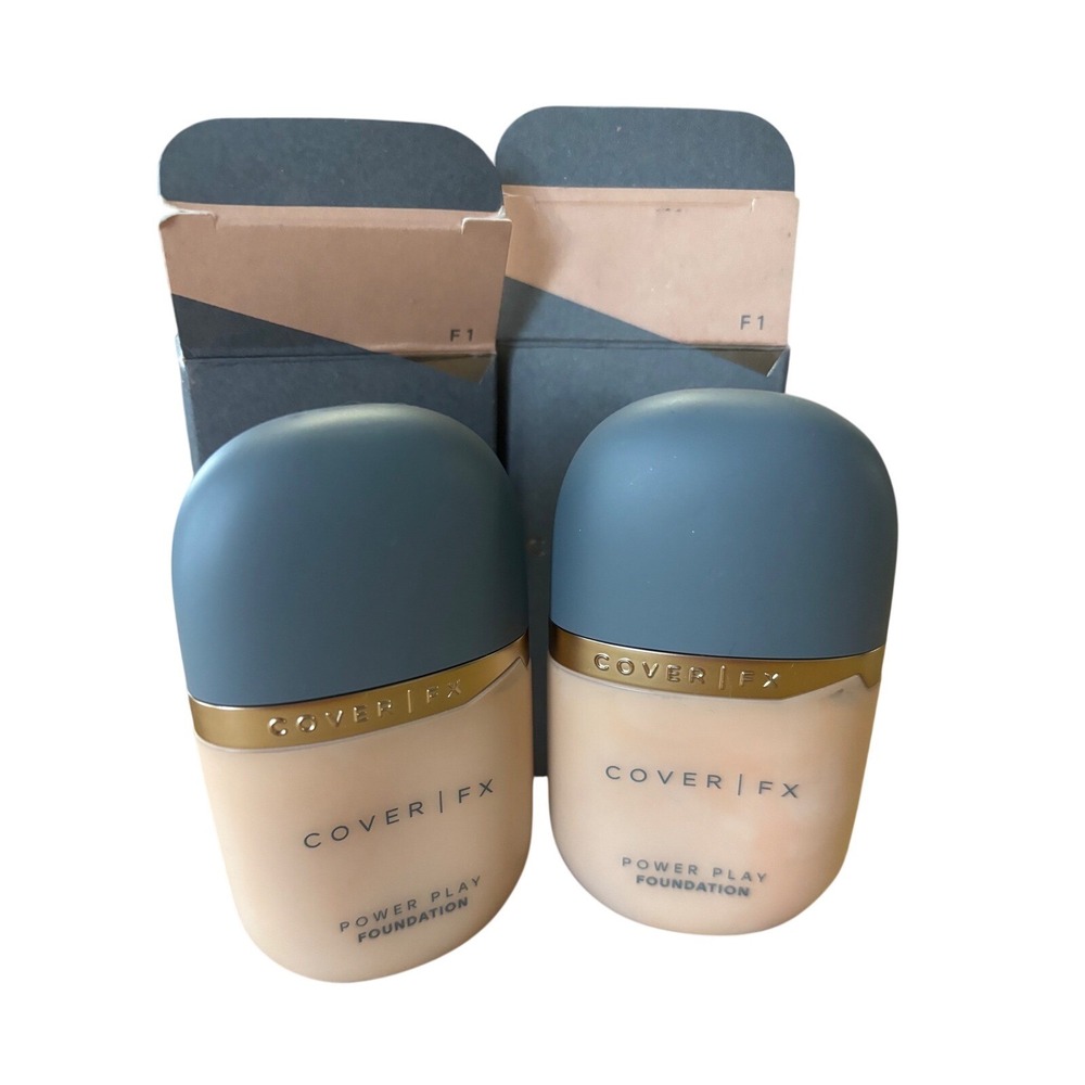 Cover FX Foundation F1 Power Play Fair Matte Full Coverage 2 Pack Discontinued